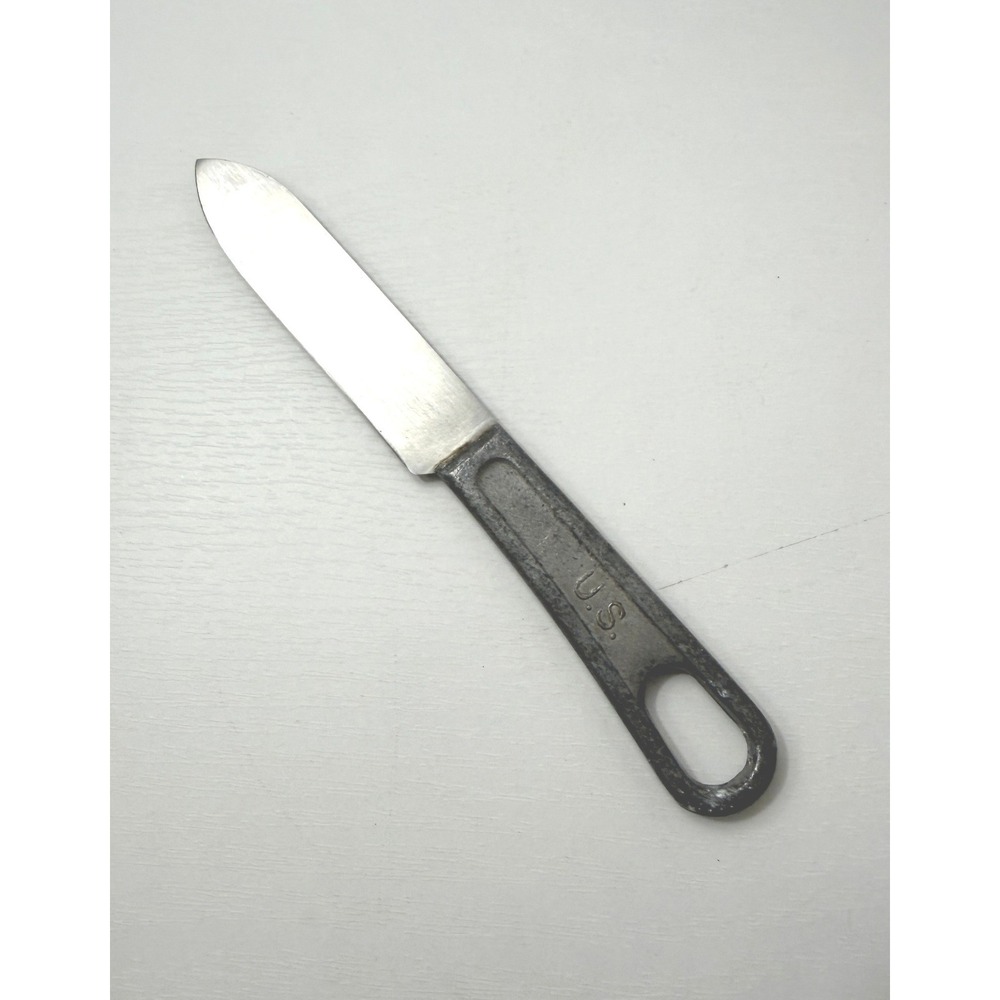 Vintage Mess Kit Knife Silver US Military